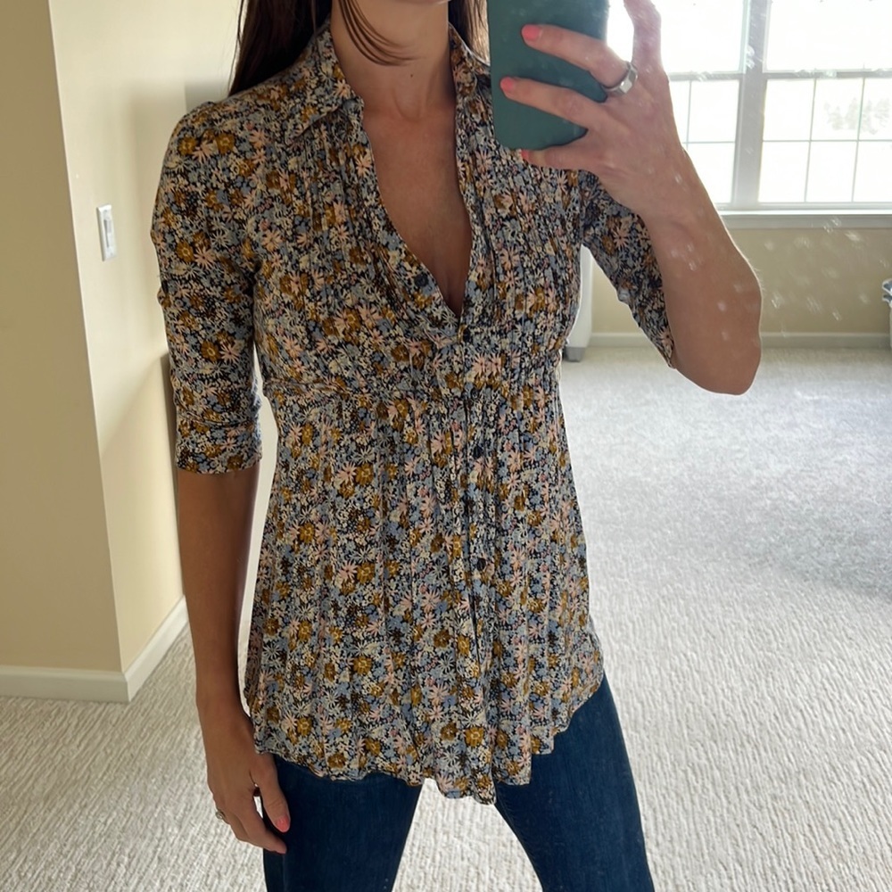 Floral Blouse by Blue Bird